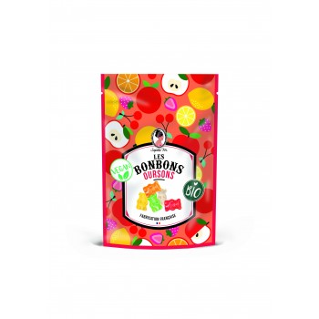 Bonbons PARIS BIO 80g - Gélifiés bio à base de pectine.