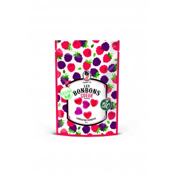 Bonbons PARIS BIO 80g - Gélifiés bio à base de pectine.