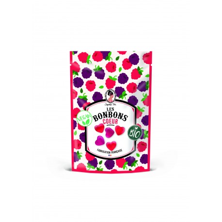Bonbons PARIS BIO 80g - Gélifiés bio à base de pectine.