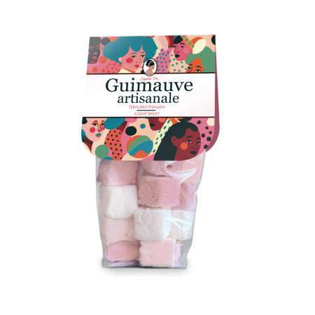 Guimauve artisanale - assortiment fruits 100g